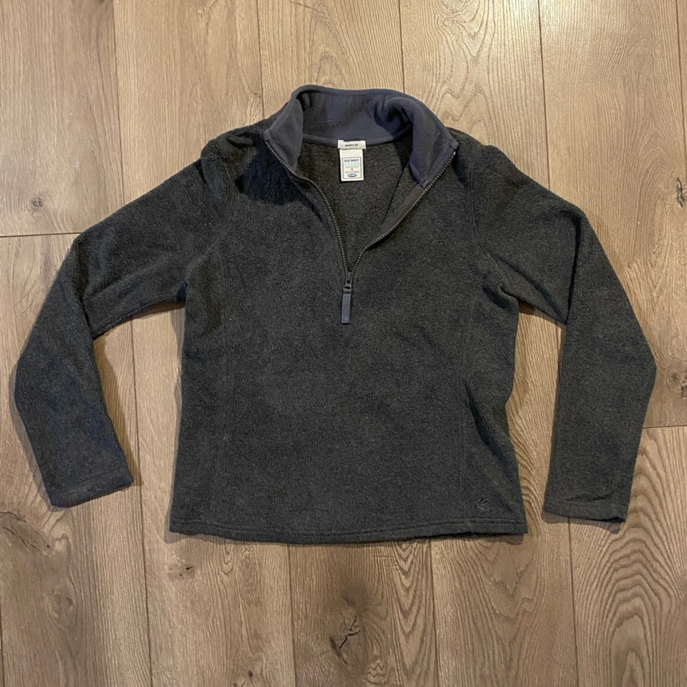 Y2K Old Navy Perfect Fit Fleece Zip up Pullover